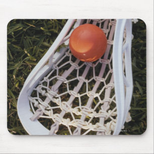 Lacrosse Stick and Ball Mouse Pad