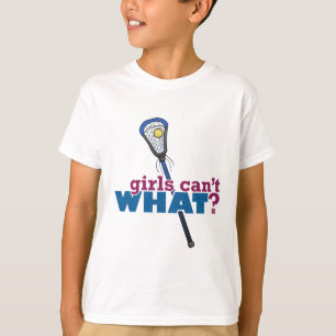Lacrosse Stick Blue T-Shirt