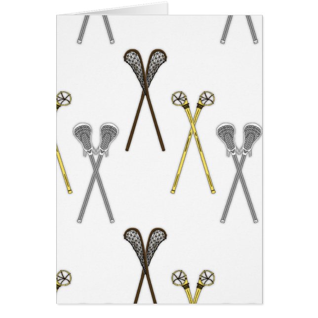 Lacrosse Sticks (Front)