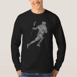 Lacrosse Sticks For Boys Sports & Fitness Cool T-Shirt