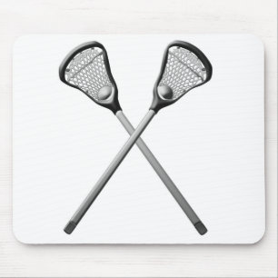 Lacrosse Sticks Mouse Pad