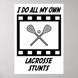 Lacrosse Stunts Poster