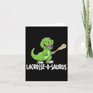 Lacrosse T-rex Dino Lacrosse Racket Card