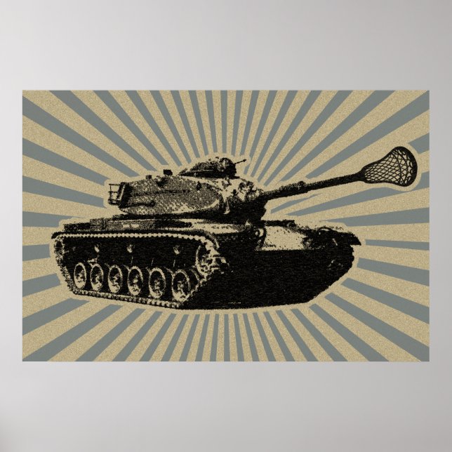 Lacrosse Tank Poster (Front)