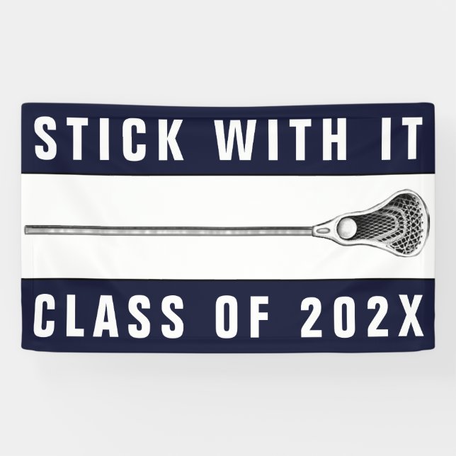 Lacrosse Team  Banner (Horizontal)