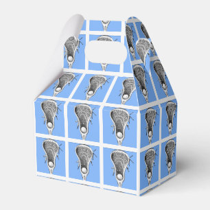 Lacrosse Team Blue Favour Box