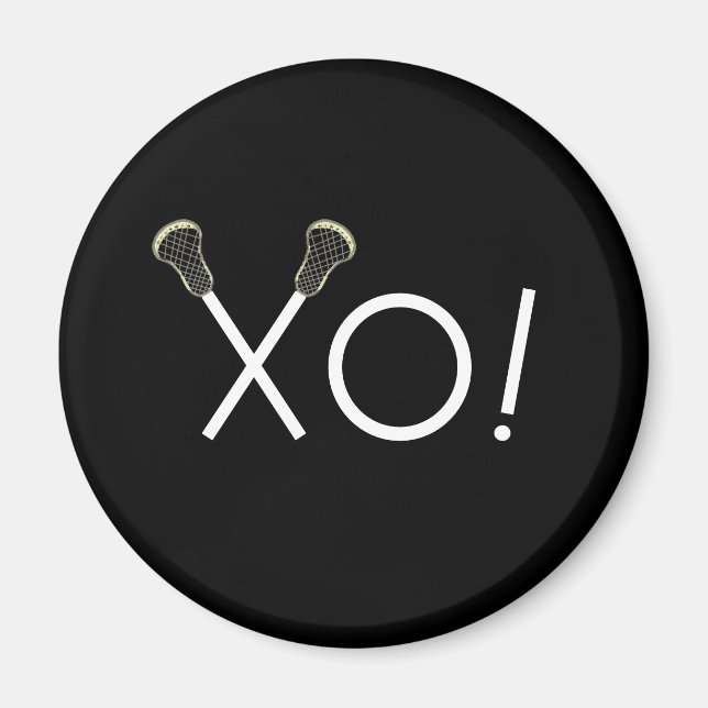 Lacrosse Team Gifts Magnet (Front)