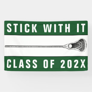 Lacrosse Team Green 2024 Banner