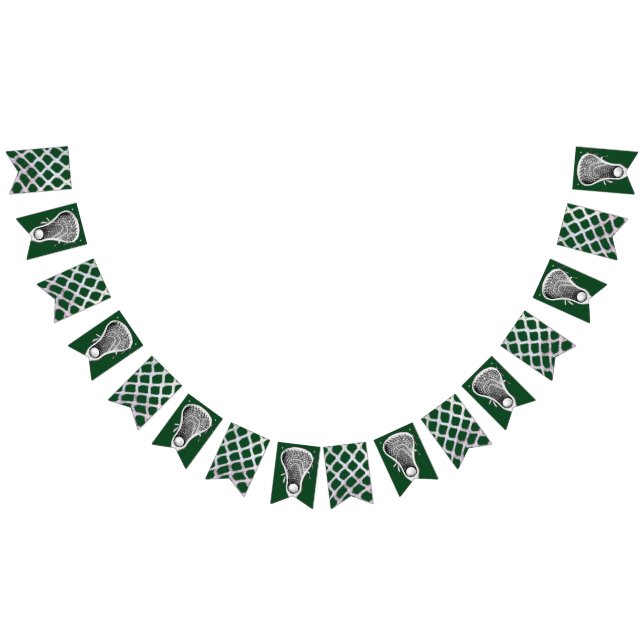 Lacrosse Team Green Bunting (All)