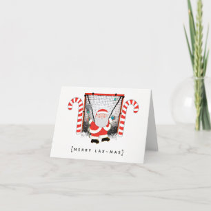 Lacrosse Team Holiday Cards