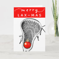Lacrosse Team Holiday Cards