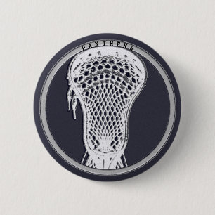 Lacrosse Team Player Keepsake Gift Button