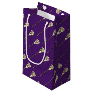 Lacrosse Team Purple Small Gift Bag