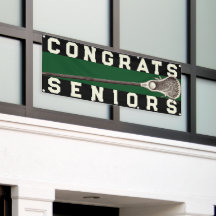Lacrosse Team Seniors Green Congrats