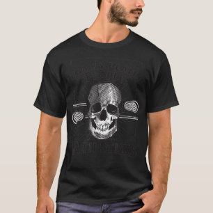 Lacrosse Vintage Retro Lacrosse Player Stick quote T-Shirt