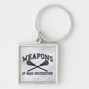 Lacrosse Weapons of Mass Destruction Keychain