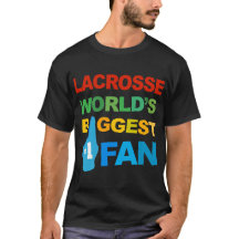 Lacrosse - World's Biggest Fan Mens T-shirt