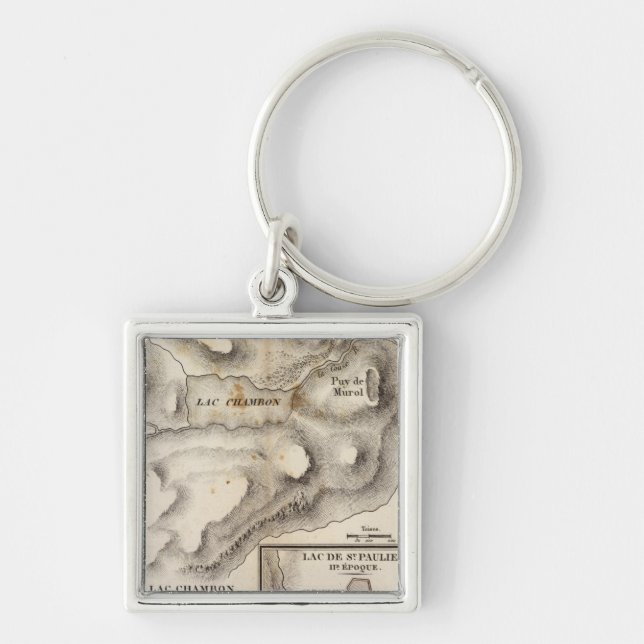 Lacs volcaniques key ring (Front)