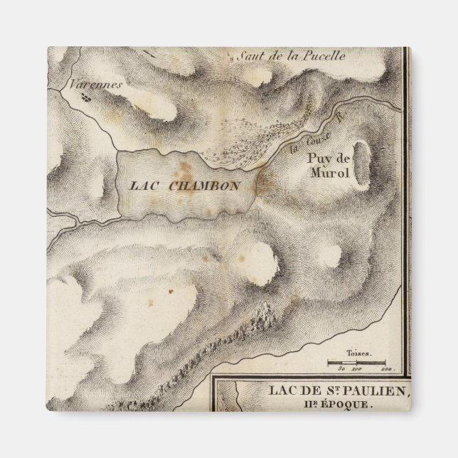 Lacs volcaniques magnet (Front)