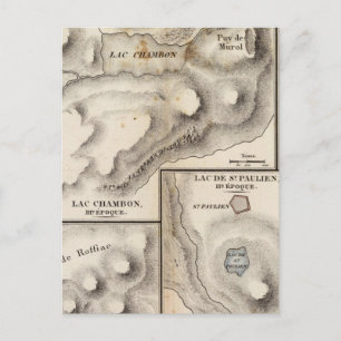 Lacs volcaniques postcard