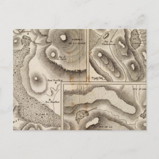 Lacs volcaniques postcard (Front)