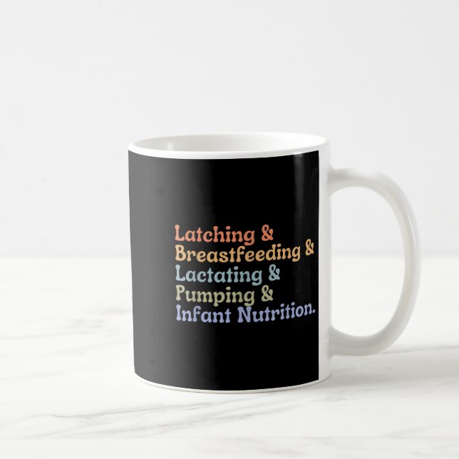 Lactation Consultant Breastfeeding Consultant Ibcl Coffee Mug (Right)