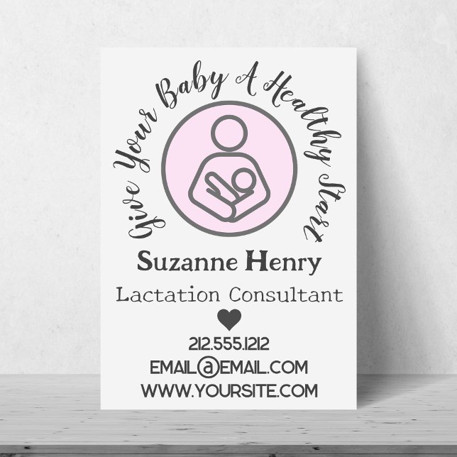 Lactation Consultant Breastfeeding Leche Baby Flyer (Lactation Consultant Breastfeeding Leche Baby Flyer)