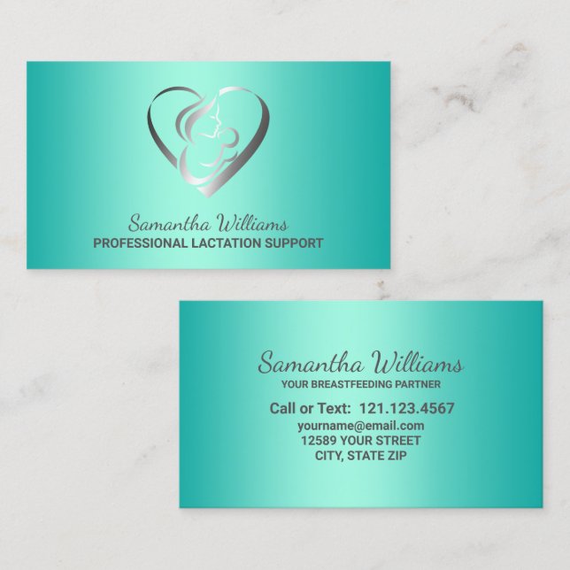 Lactation Counseling Business Card (Front/Back)