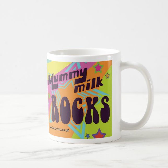 Lactivist Mommy Milk Rocks Mug (Right)