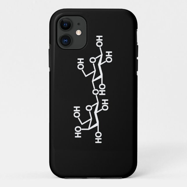 Lactose Milk Structure Case-Mate iPhone Case (Back)