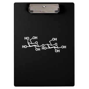 Lactose Milk Structure Clipboard