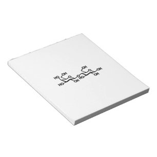 Lactose Milk Structure Notepad