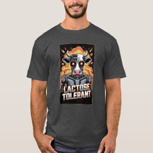 Lactose Tolerant Funny Dairy Foodie Humor Tee