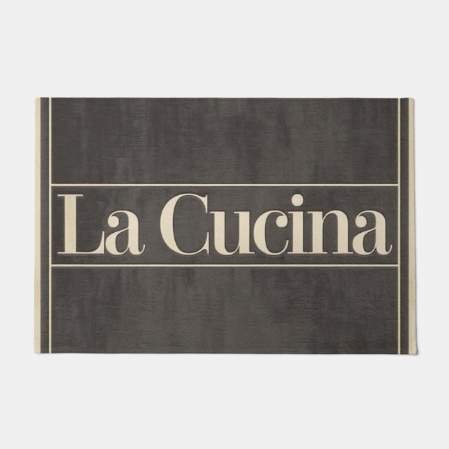 LaCucina Kitchen Doormat (Front)