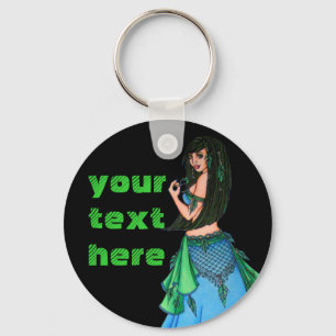 Lacy Belly Dancer Key Ring