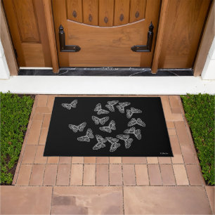 Lacy Butterflies Doormat