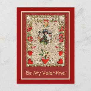 Lacy Design Victorian Valentine Greeting Cards