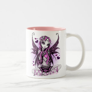 Lacy Pink Fairy Valentine's Day Mug