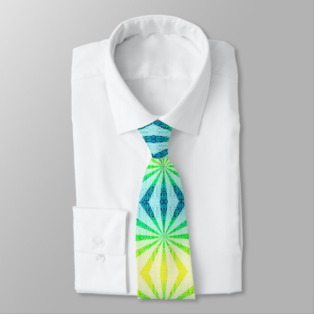 Lacy Sun Burst Tie (Tied)