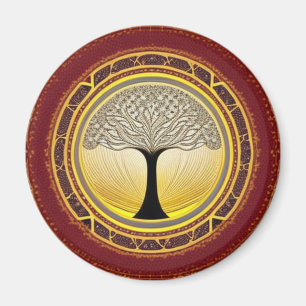 Lacy Tree of Life Magnet