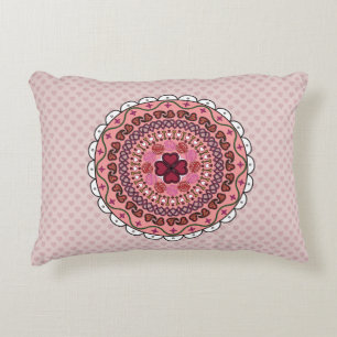 Lacy Valentine's Day Accent Pillow