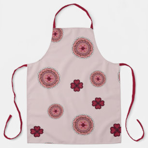 Lacy Valentine's Day All-Over Print Apron
