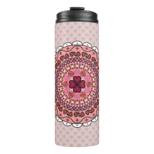 Lacy Valentine's Day Thermal Tumbler