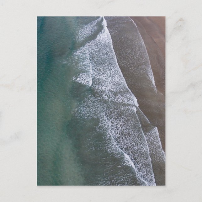 Lacy Waves Whitesands Bay Wales Postcard (Front)