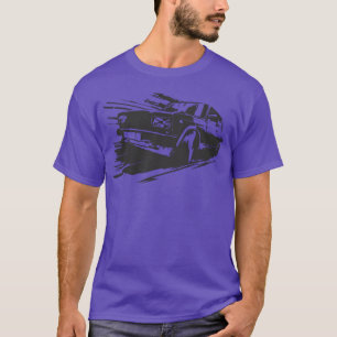 Lada 2105 soviet union zigul old russian car funny T-Shirt