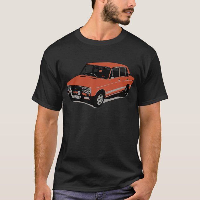 Lada - The Soviet Russian Car T-Shirt (Front)
