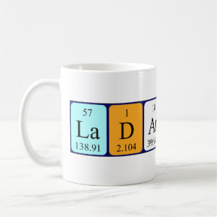 Ladarius periodic table name mug