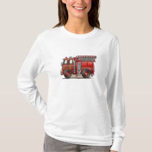 Ladder Fire Truck T-Shirt