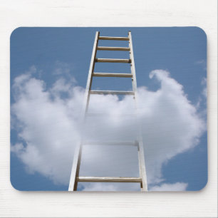 Ladder In Clouds Mouse Pad