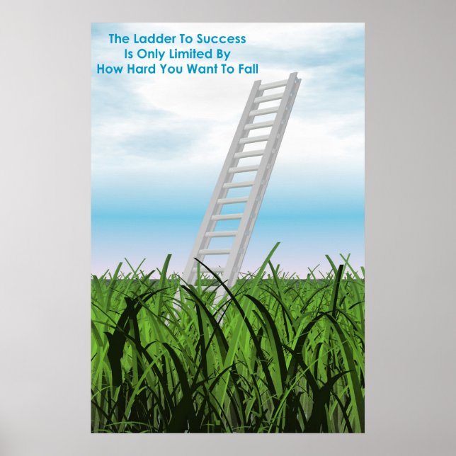Ladder To Success Poster (Front)